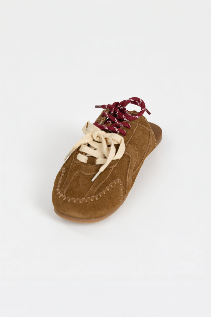 Brown Devyn Slide On Sneaker