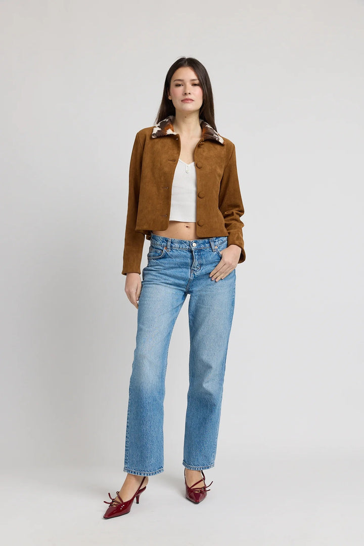 Brown Multi Yumi Jacket