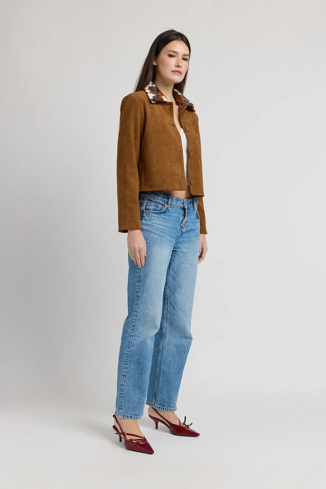 Brown Multi Yumi Jacket