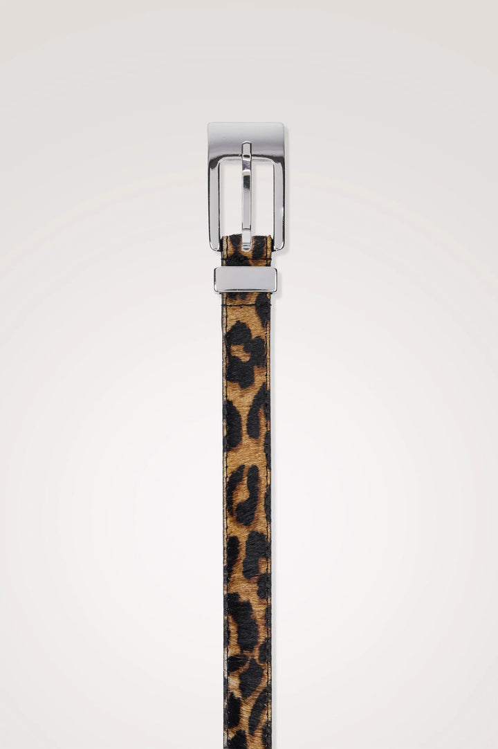 Brown Nala Calf Hair Mayfair Belt