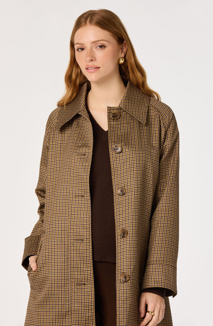 Brown Plaid Heaven Coat
