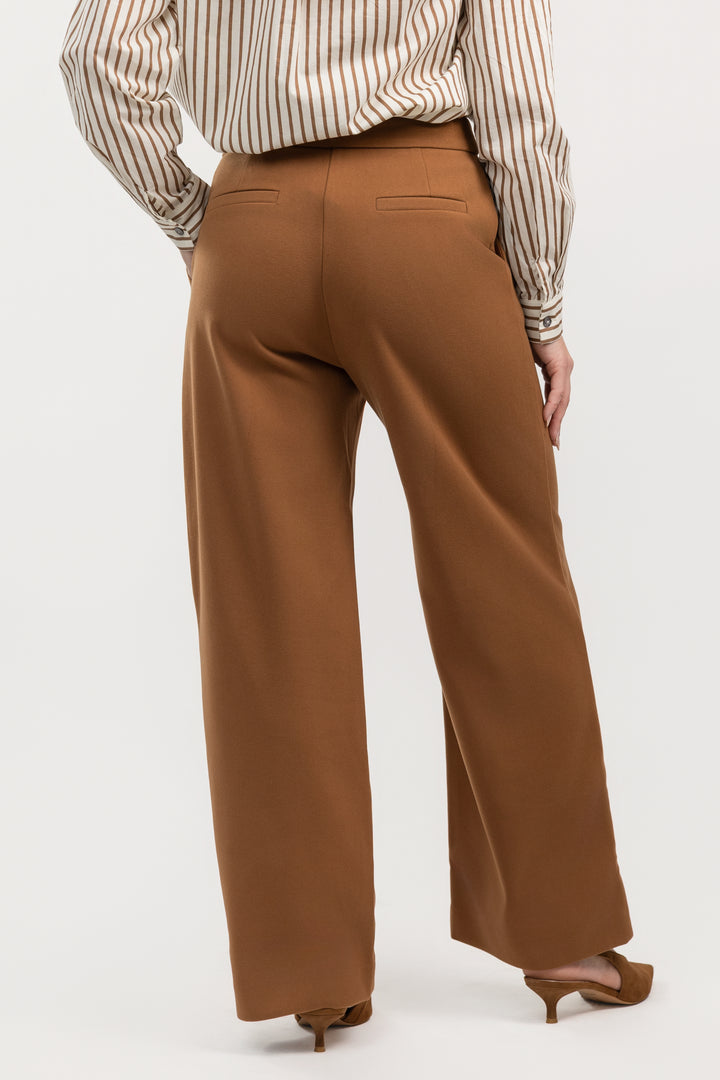 Brown Wide Leg Nadia Pant