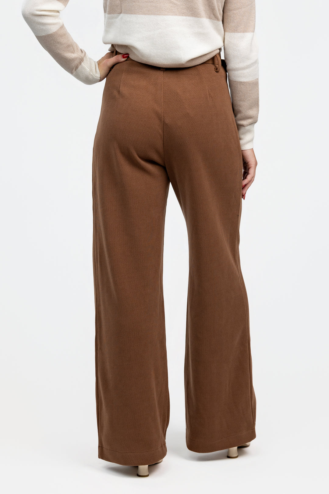 Brown Wide Leg Pant