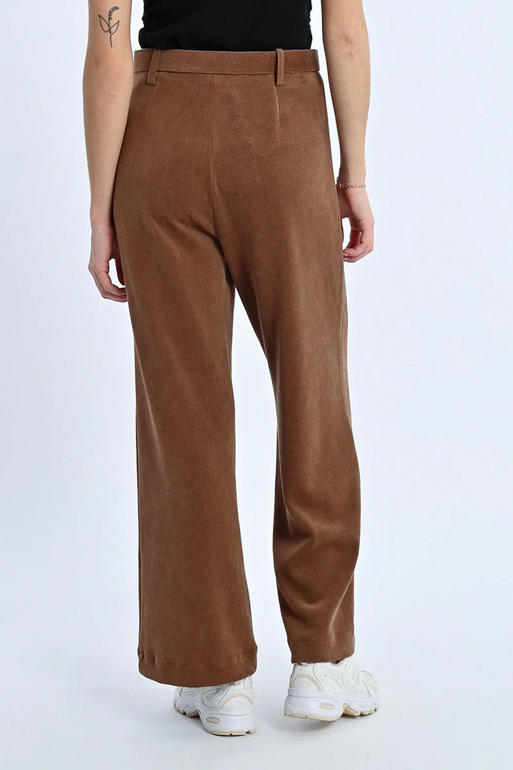 Brown Wide Leg Pant