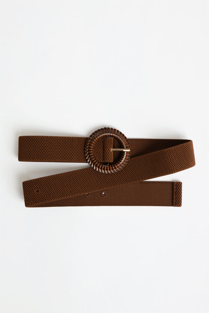 Brown Woven Belt