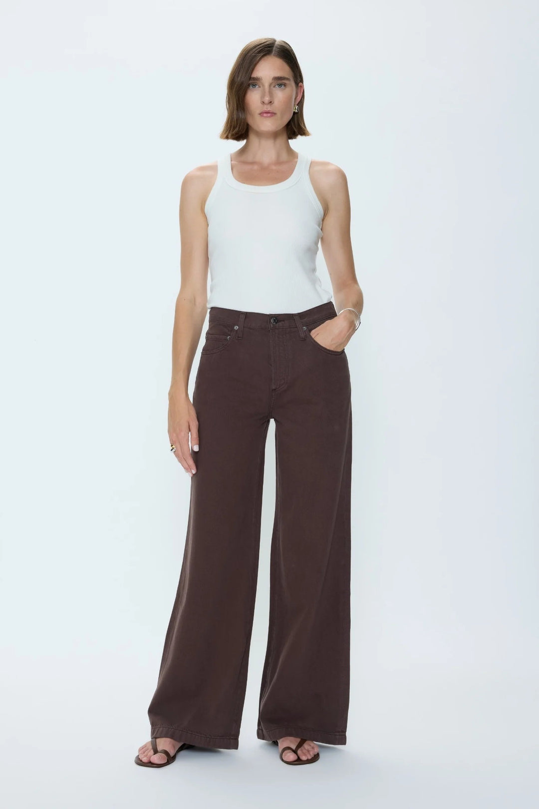 Bruna Low Slung Palazzo Jaydyn Jean