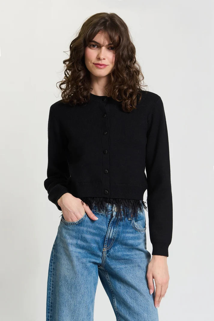 Black Blair Cardigan