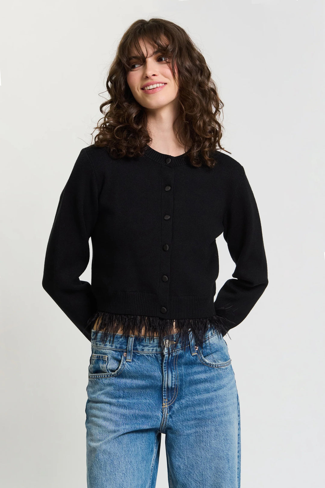 Black Blair Cardigan