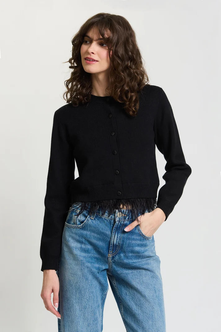 Black Blair Cardigan
