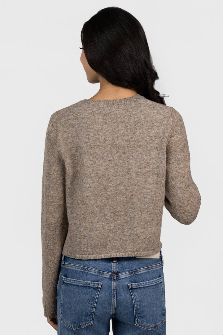 Camel Knitted Cardigan