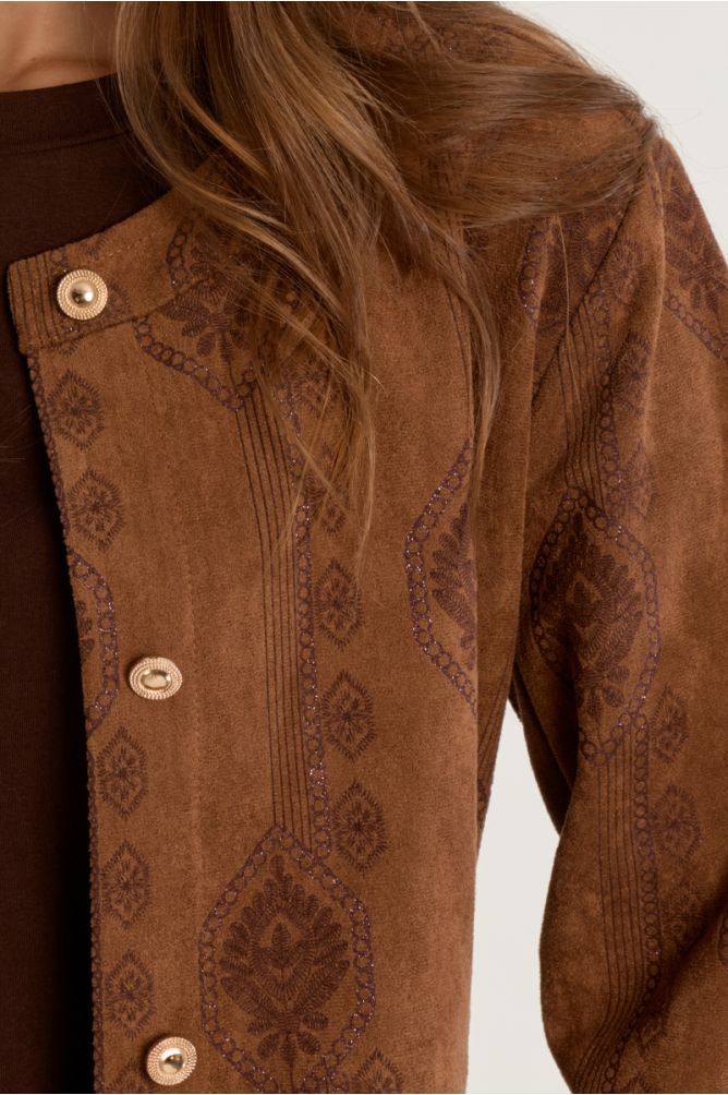 Camel Woven Jacket