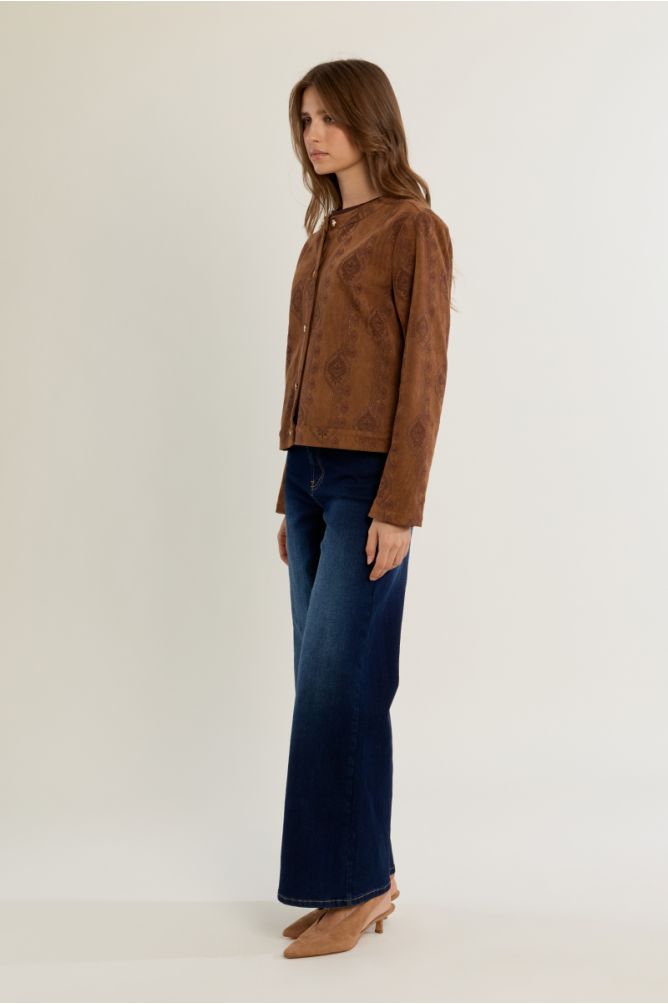 Camel Woven Jacket