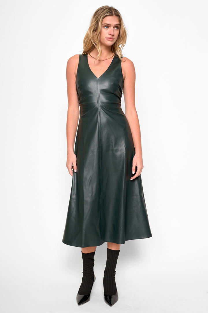 Dark Green Celeste Dress