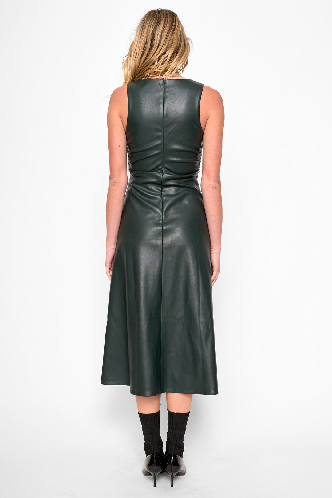 Dark Green Celeste Dress