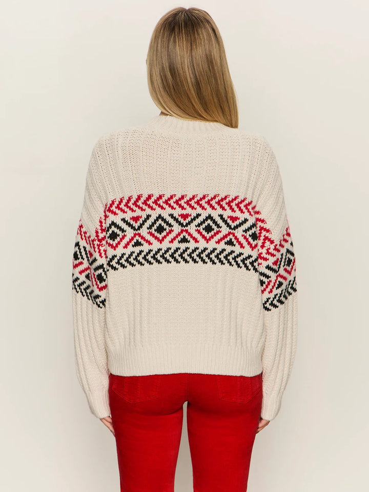 Chalk Multi Send It Sweater
