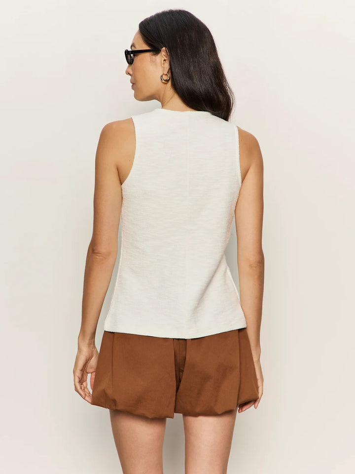 Chalk Nothing Extra Knit Vest