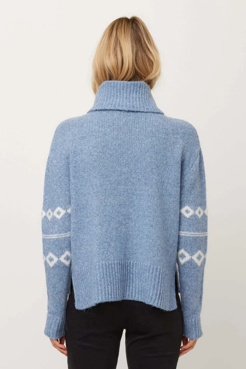 Chambray Esther Sweater
