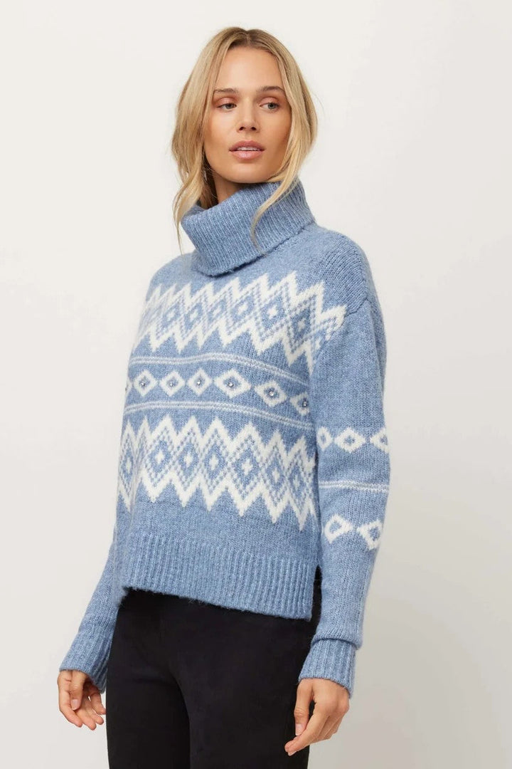 Chambray Esther Sweater