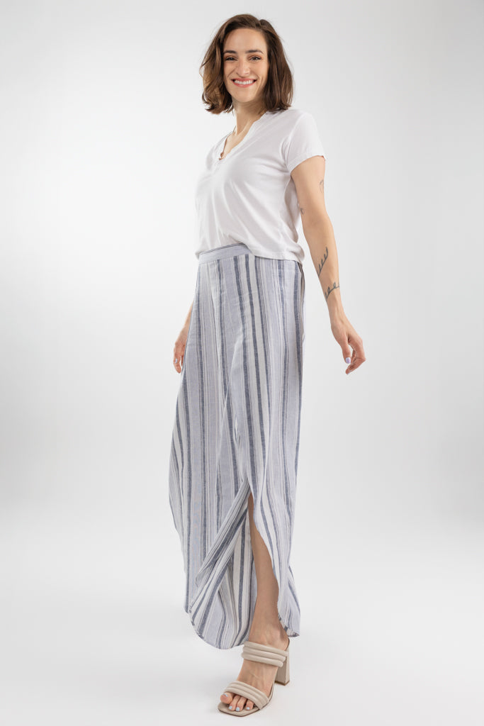 Chambray Stripe Whitney Pant