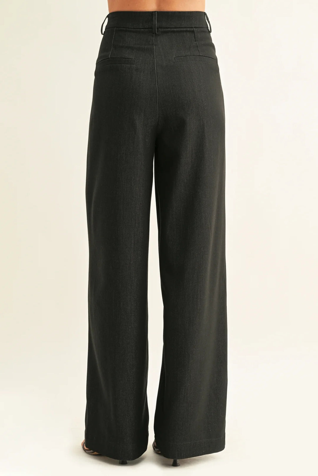Charcoal Chambray Miley Pant