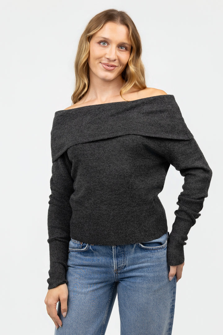 Charcoal Monique Sweater