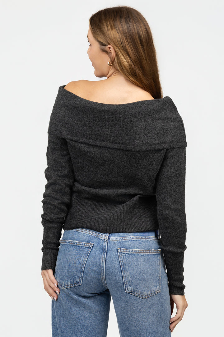 Charcoal Monique Sweater