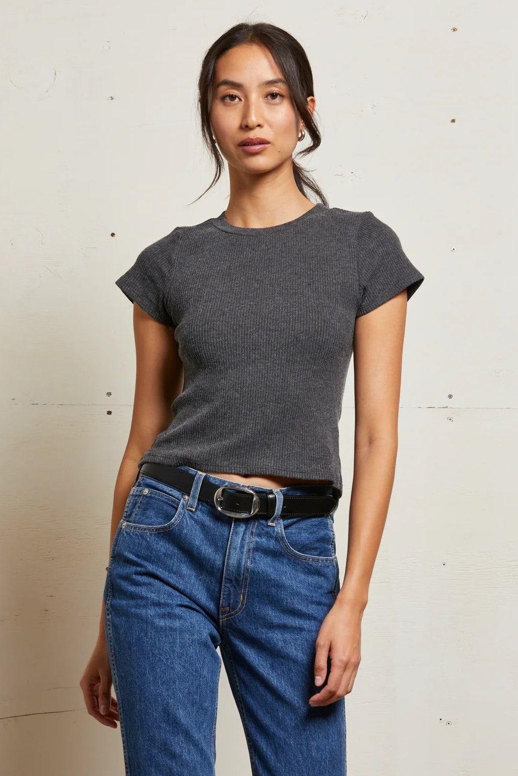 Charcoal Gabby Tee