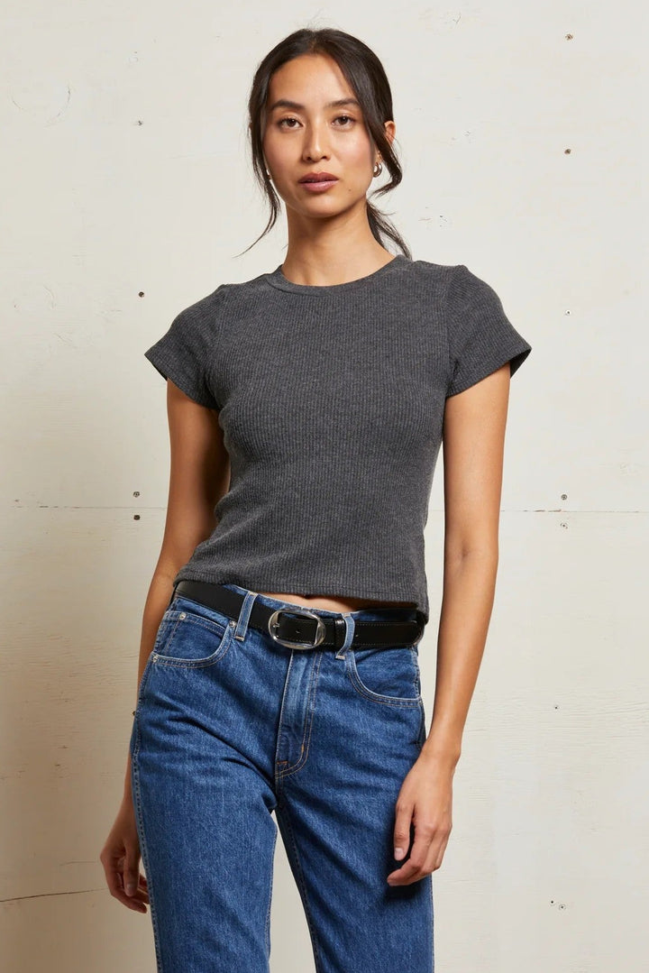 Charcoal Gabby Tee