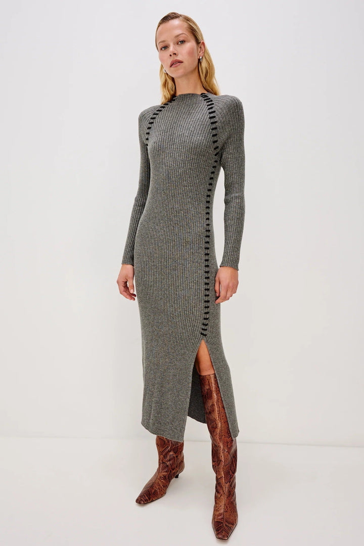 Charcoal Imara Dress