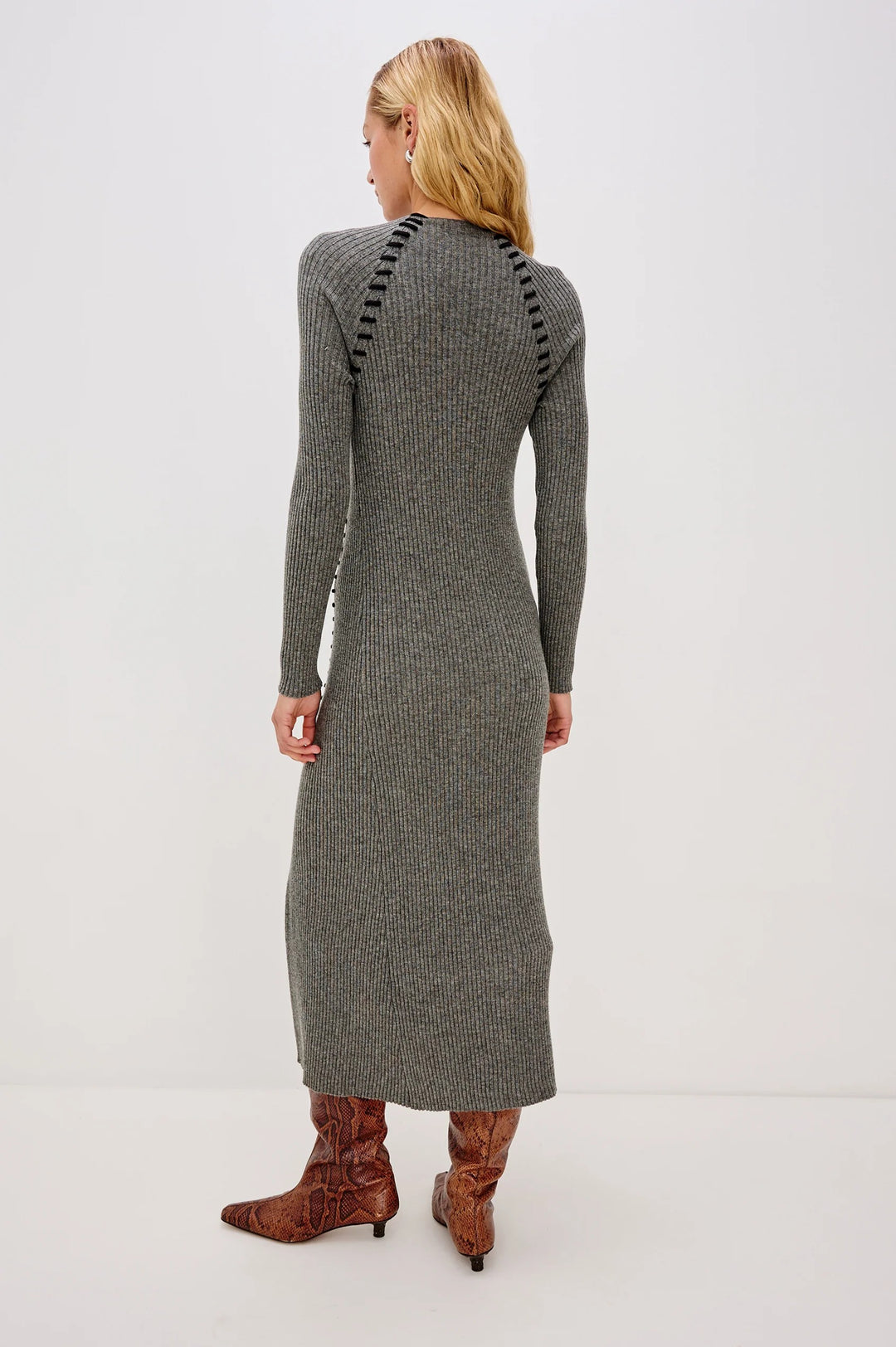 Charcoal Imara Dress