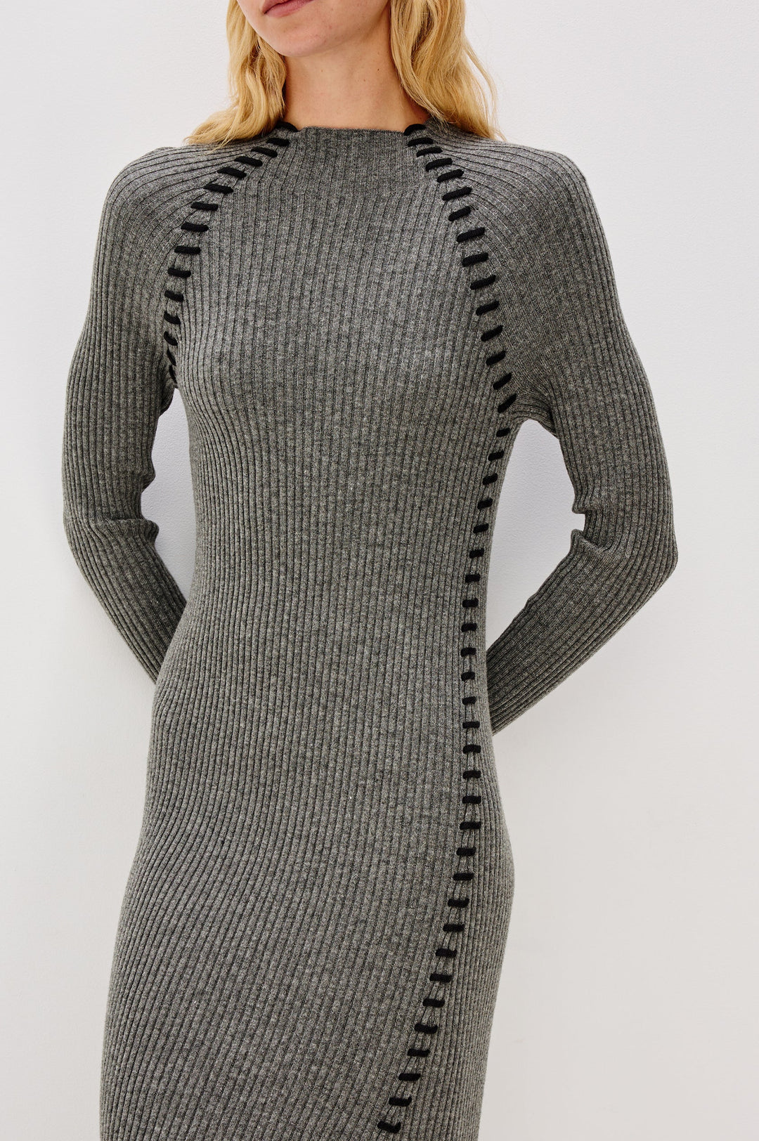 Charcoal Imara Dress