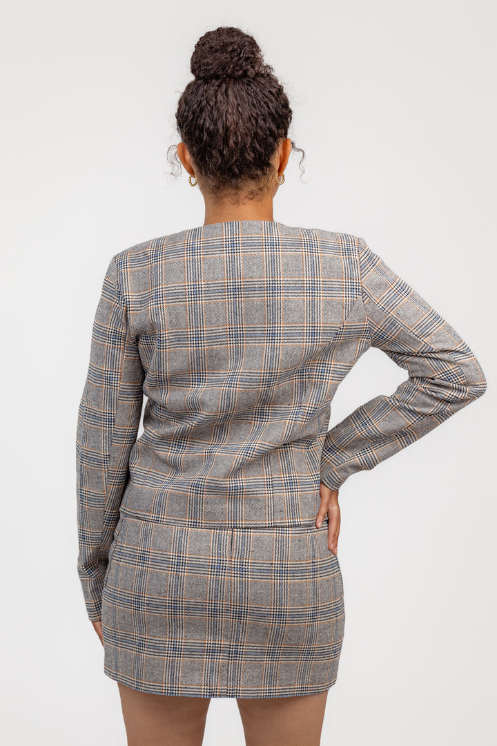 Chelsea Plaid Sloane Jacket