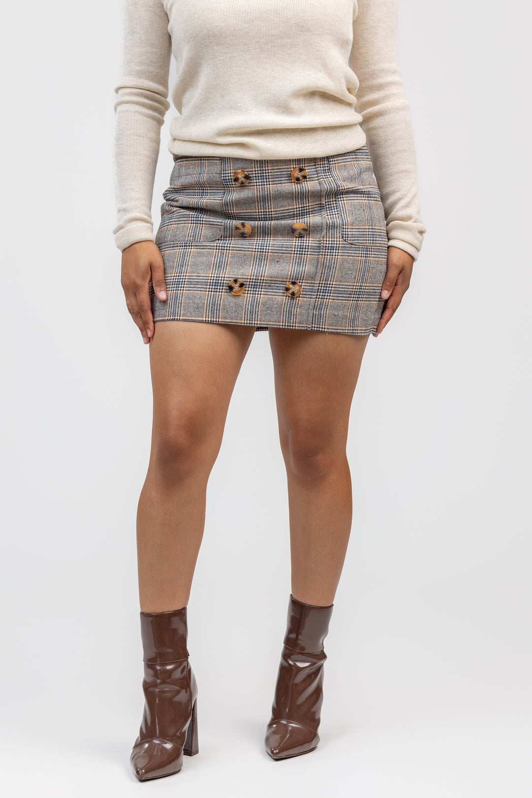 Chelsea Plaid Sloane Mini Skirt