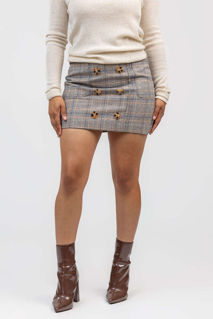 Chelsea Plaid Sloane Mini Skirt