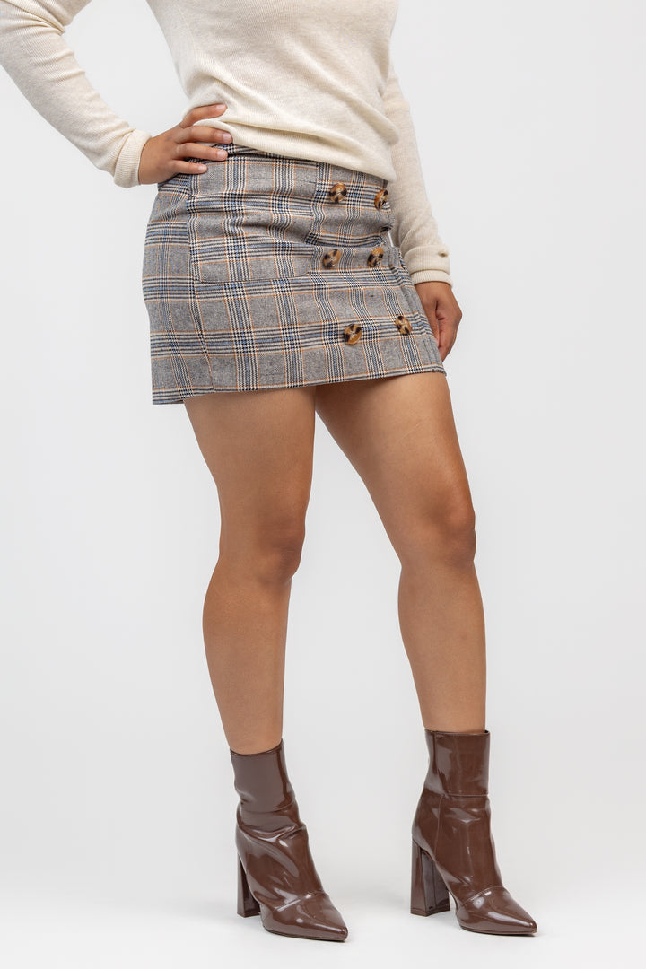 Chelsea Plaid Sloane Mini Skirt