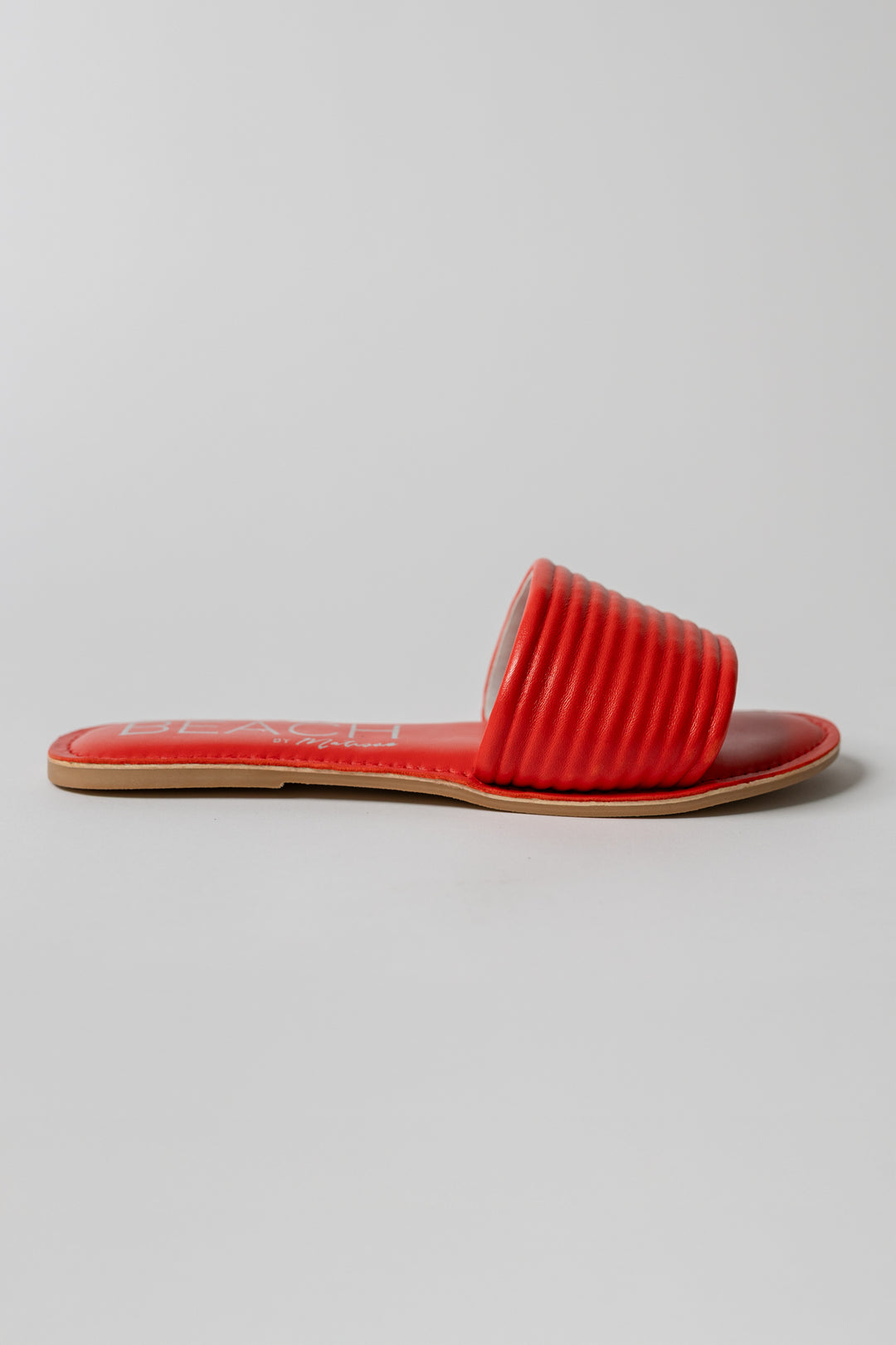 Cherry Red Troller Slide Sandal