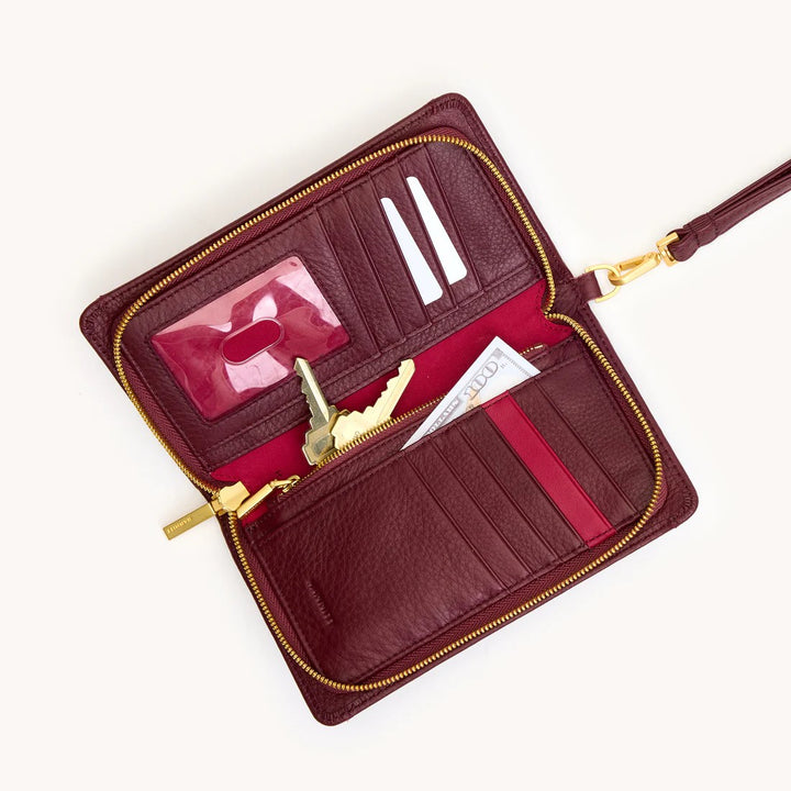 Cherrywood Pebble Bryant Wallet