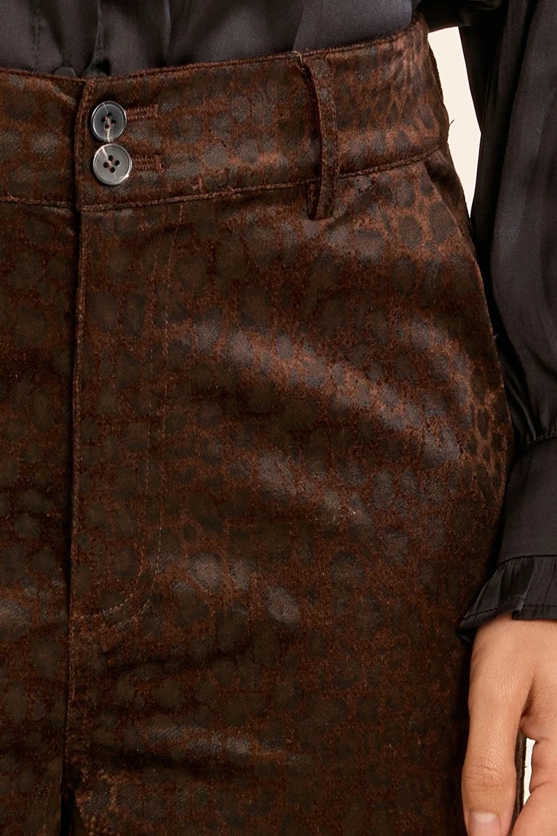 Chocolate Wide Leg Pant
