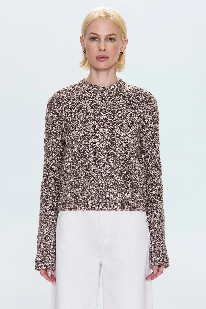Chocolate Marl Quinn Sweater