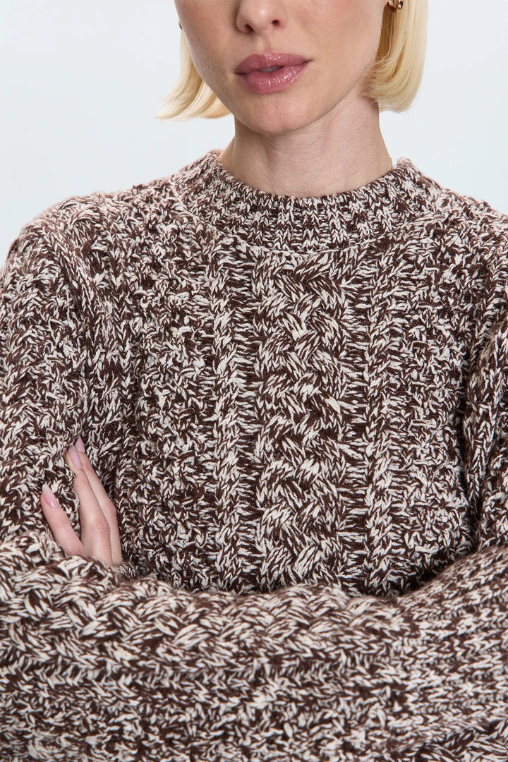 Chocolate Marl Quinn Sweater