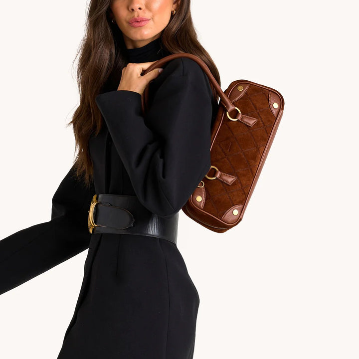 Chocolate Meredith Small Handbag