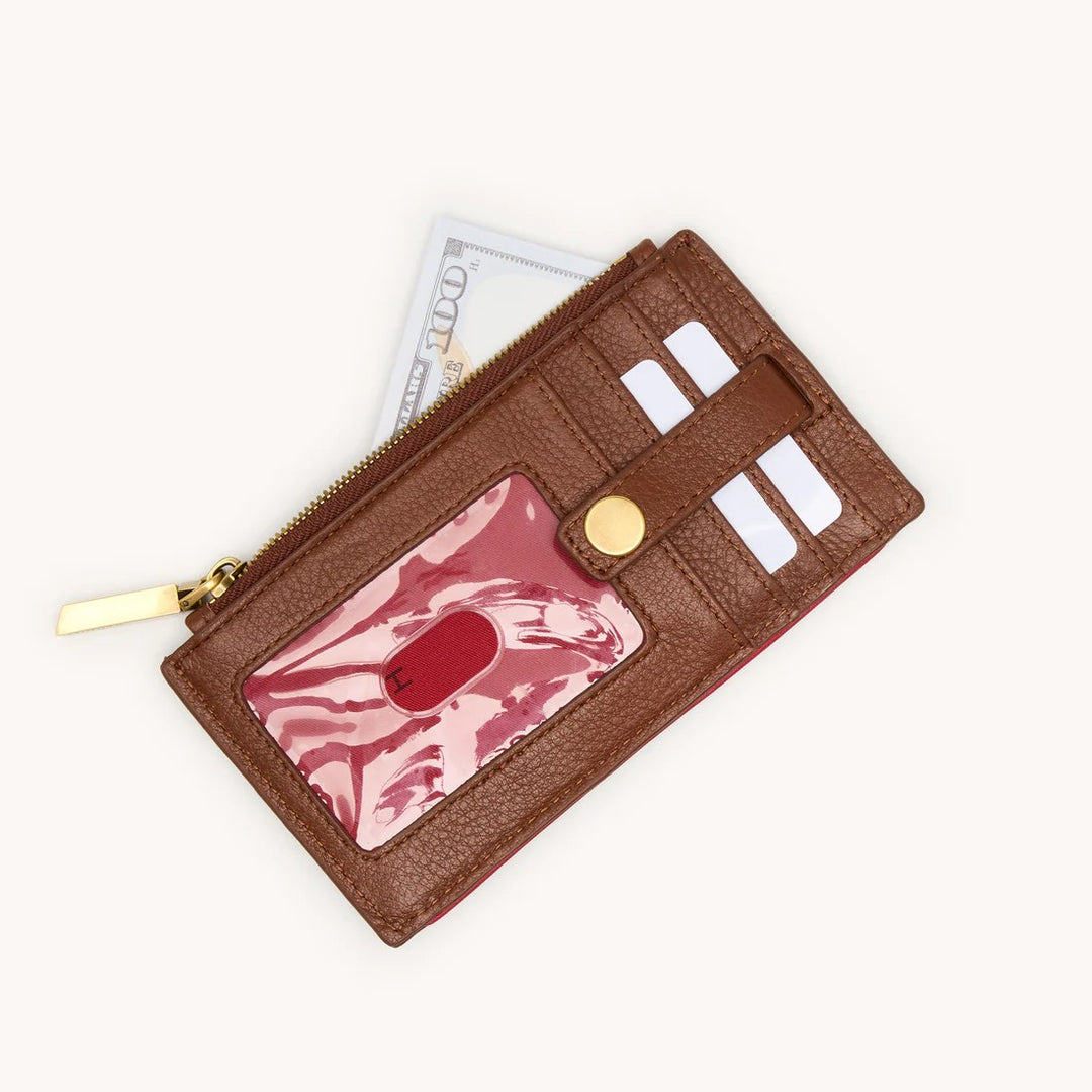 Chocolate Pebble 210 West Wallet