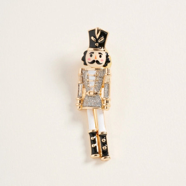 Christmas Glitter Nutcracker Earrings