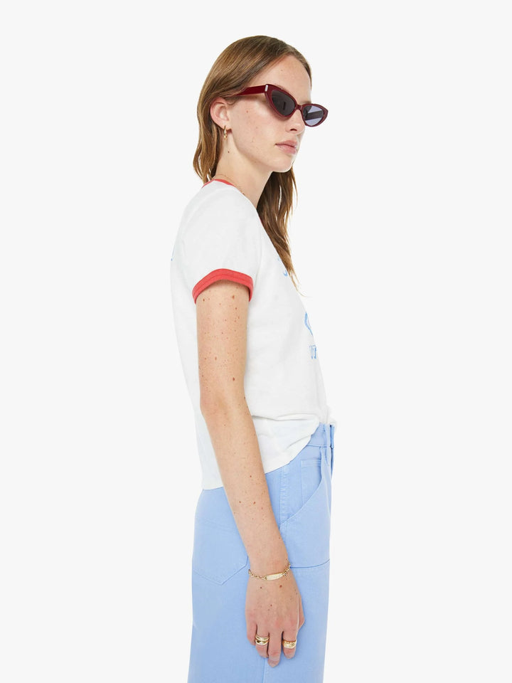 City Girl Pizza The Lil Goodie Ringer Tee