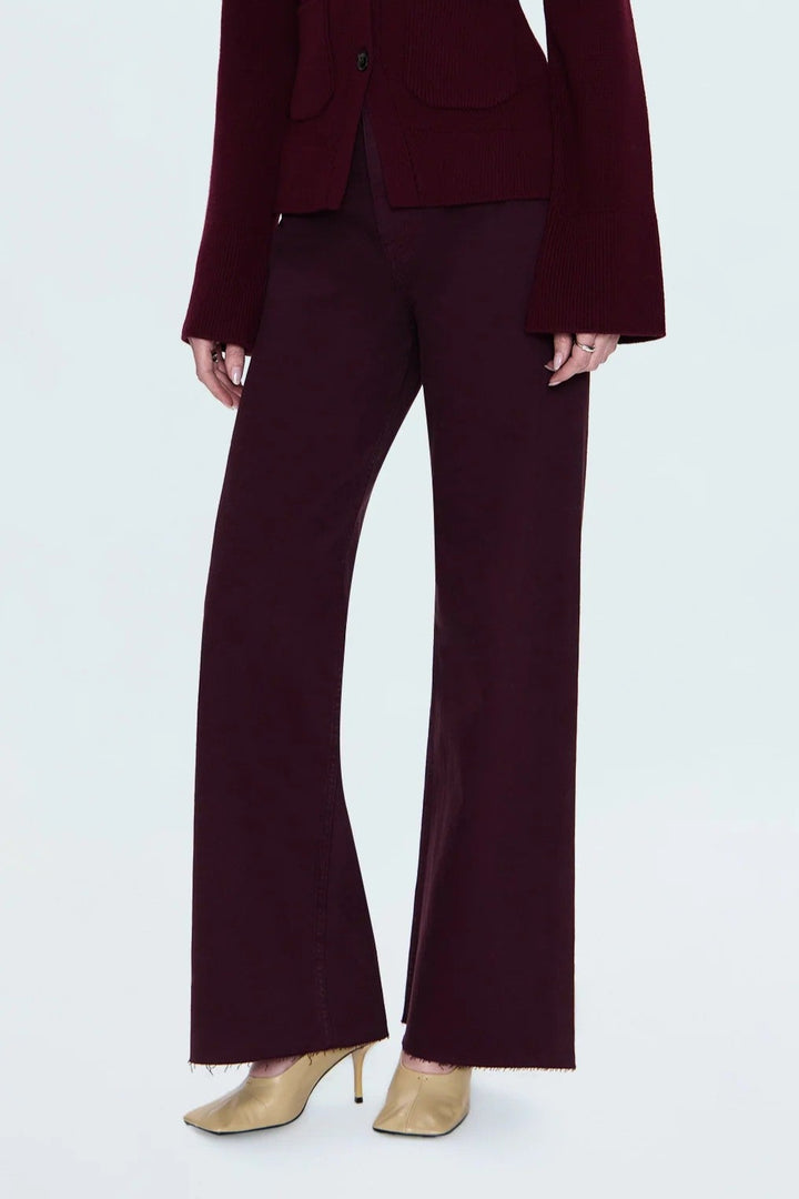 Claret High Rise Penny Jean