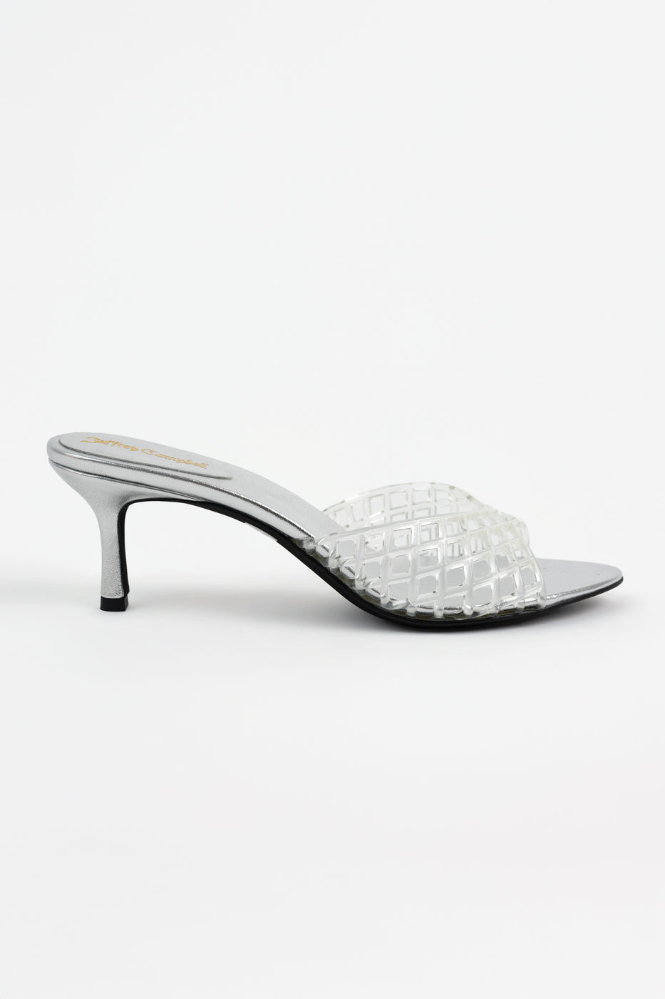 Clear Silver Seablu Jelly Sandal