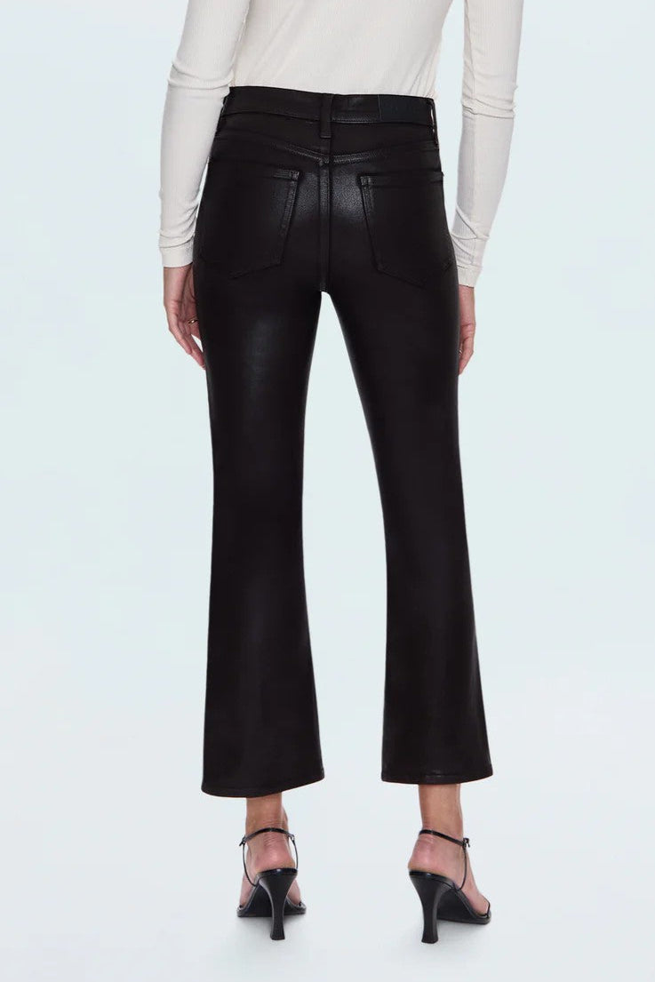 Coated Mocha High Rise Lennon Jean
