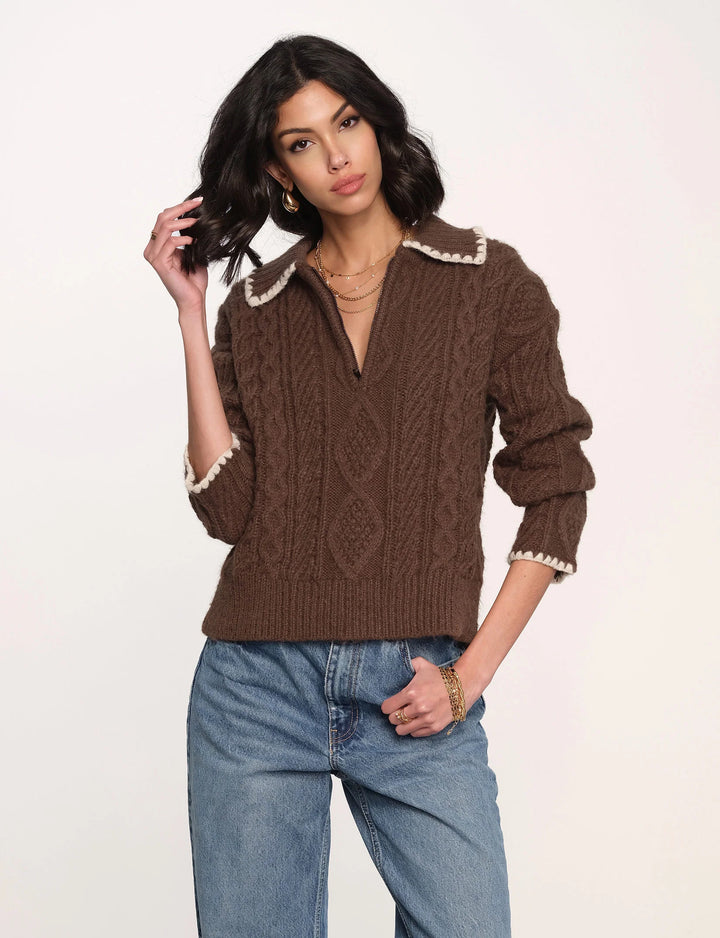 Coco Cable Knit Ivana Sweater