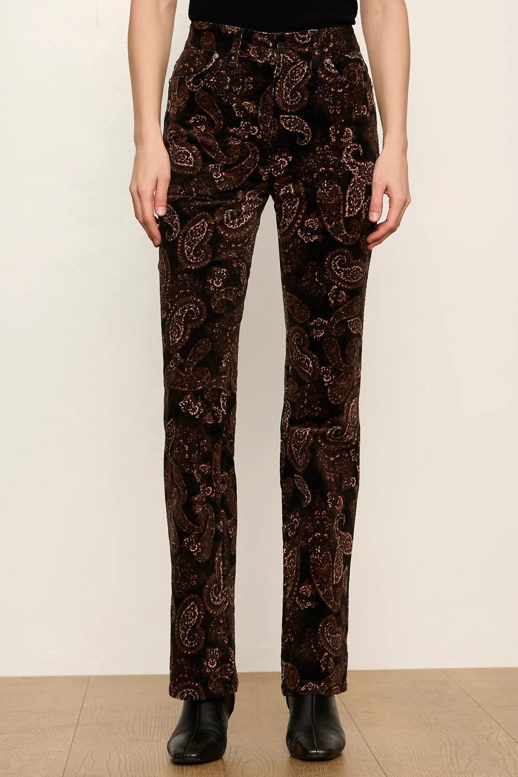 Cocoa Paisley Play Date Bootcut Pant