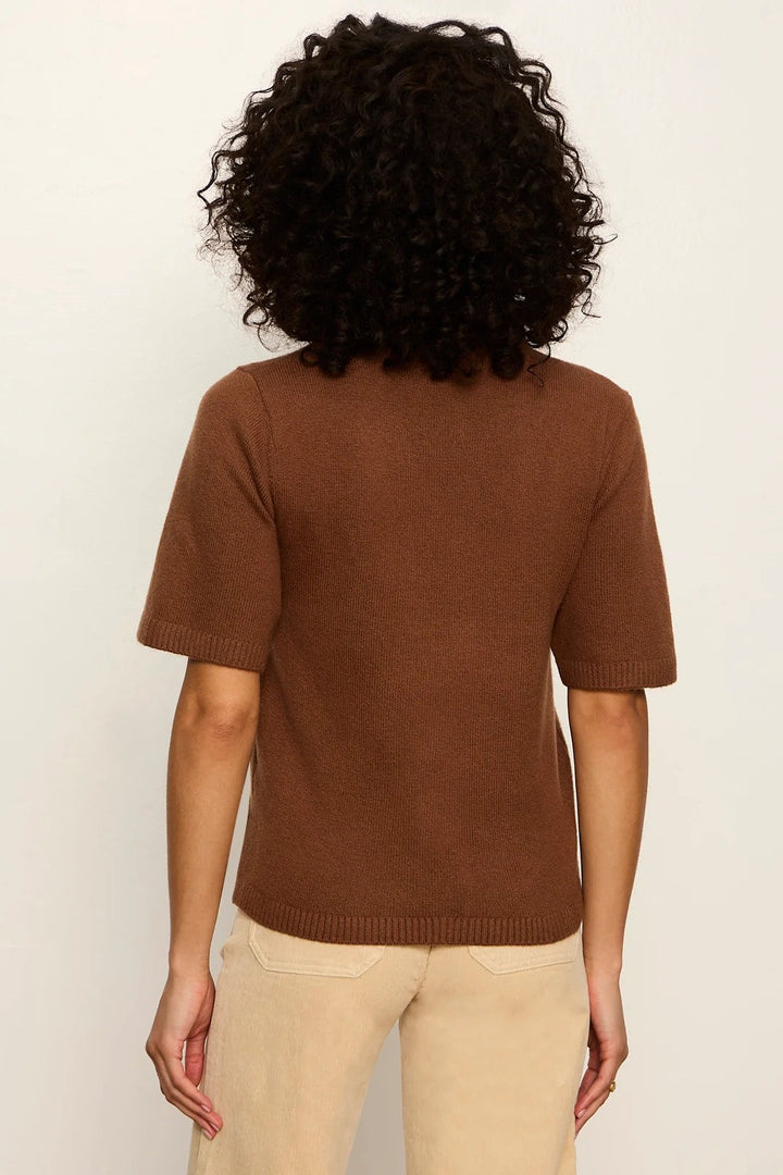 Cocoa Powder Perfect Sweater Tee